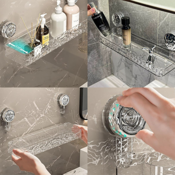 LumiRack ™  Transparenter Saugnapf